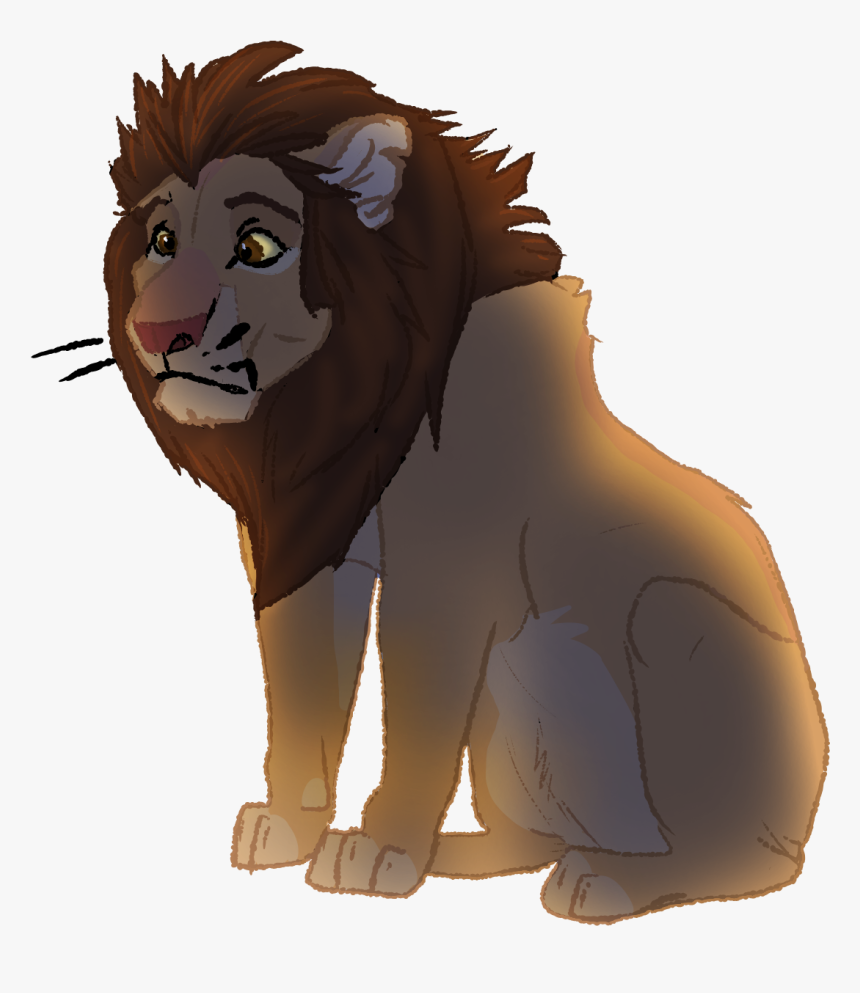 Very Rusty But Okay - Masai Lion, HD Png Download