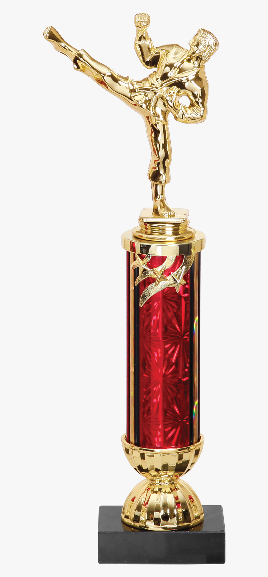 Karate Trophy Silhouette