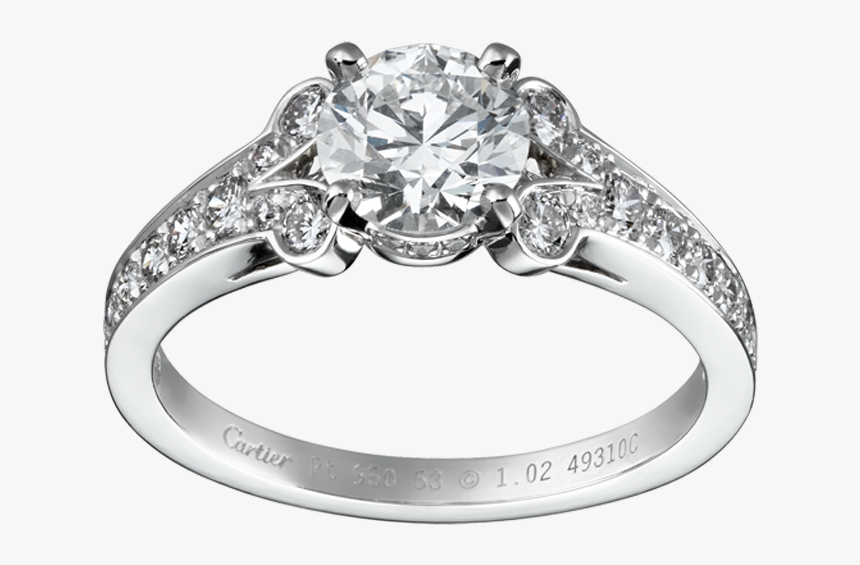 Clip Art Cartier Wedding Pinterest - Cartier Anillos De Matrimonio, HD Png Download