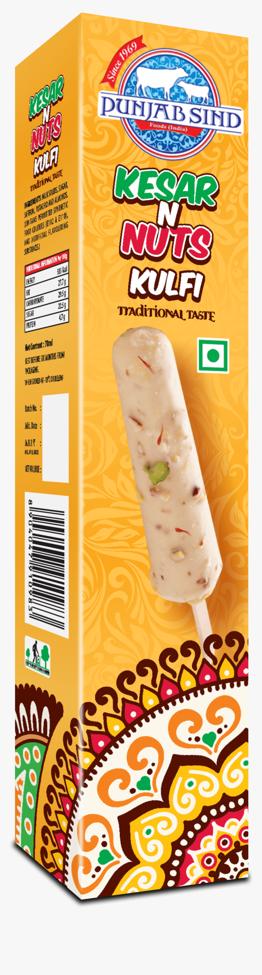 Akhrod Badam Kulfi, HD Png Download