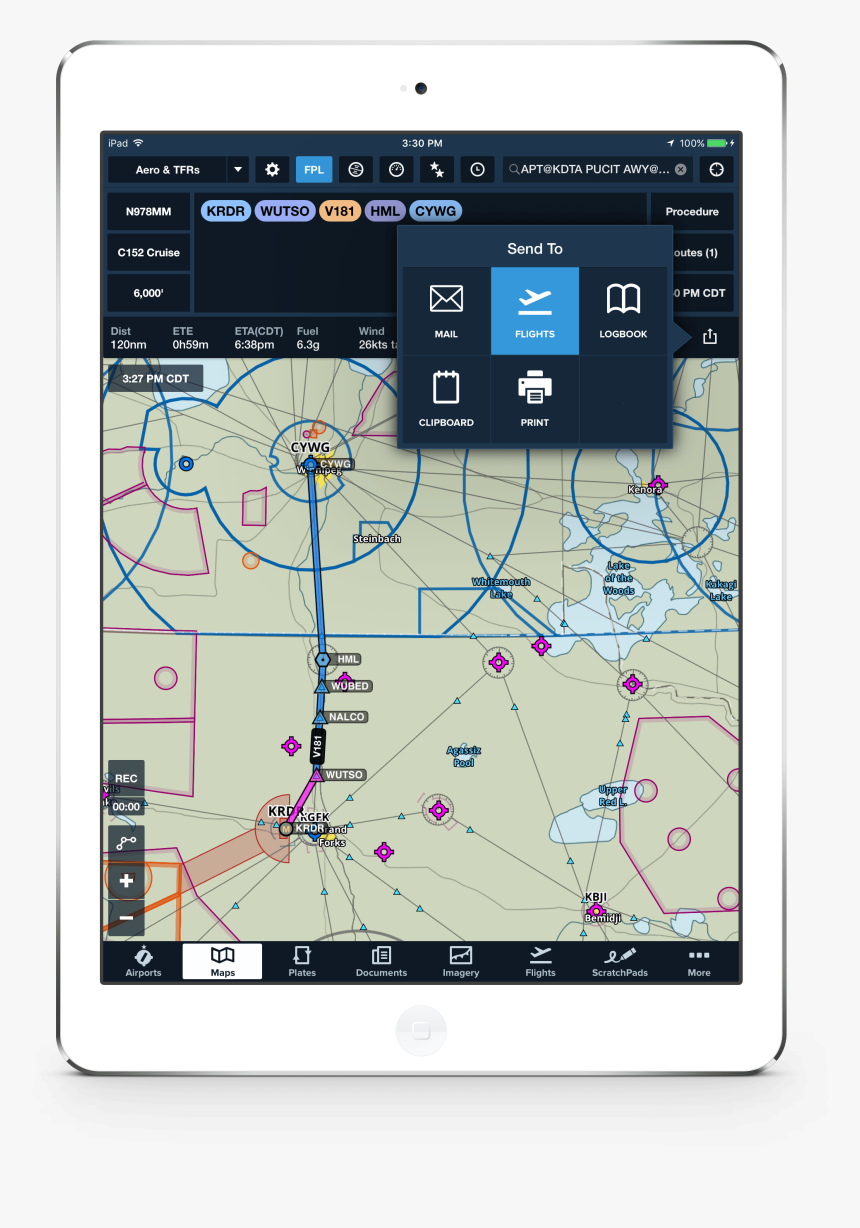 Width Px - Foreflight Flight Planning, HD Png Download