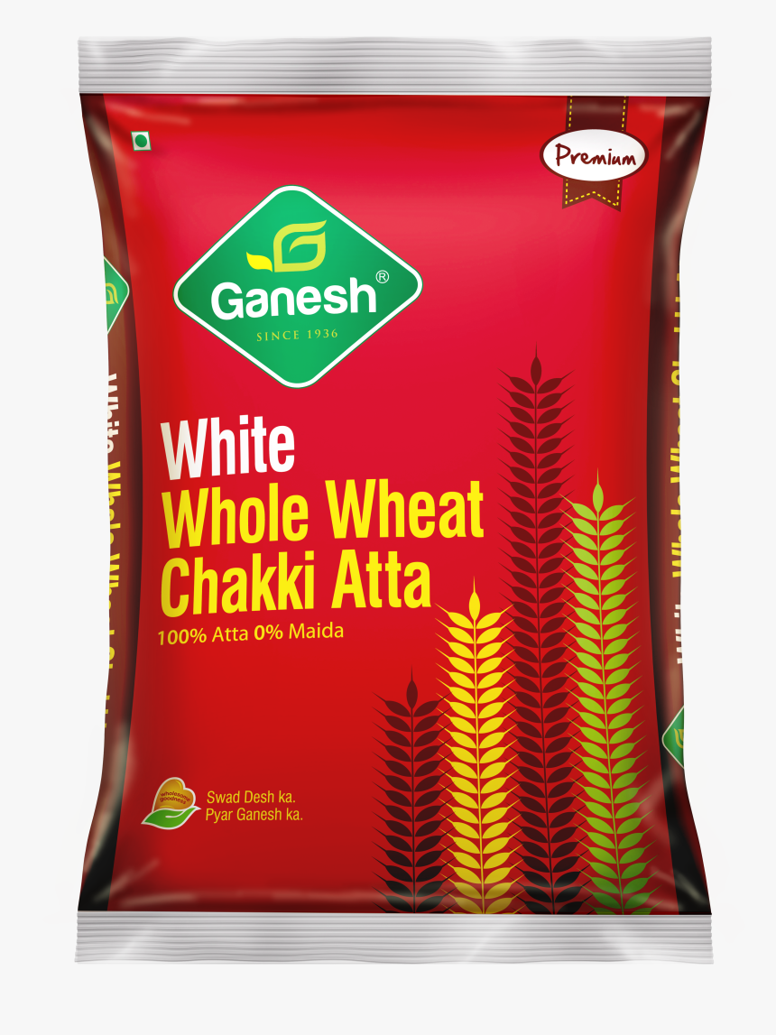 Ganesh Whole Wheat Chakki Atta, HD Png Download