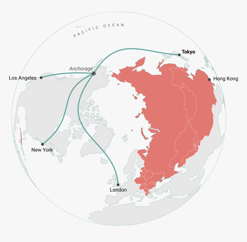 Munich To Hong Kong Flight Path, HD Png Download