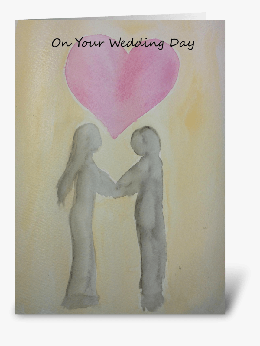On Your Wedding Day Greeting Card - Love, HD Png Download
