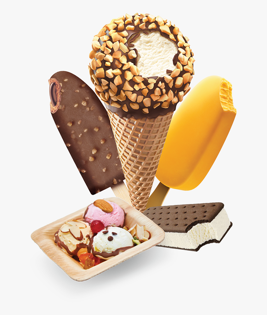 All Product Image - Sundae Ice Cream Cone, HD Png Download