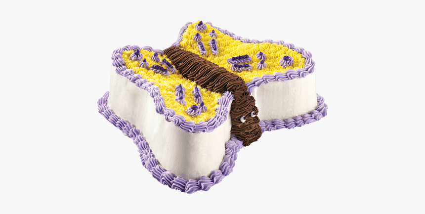3d Butterfly Ice Cream Cake - Carvel Butterfly Cake, HD Png Download