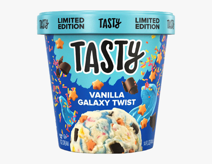 Transparent Ice Texture Png - Tasty Le Vanilla Galaxy Twist, Png Download