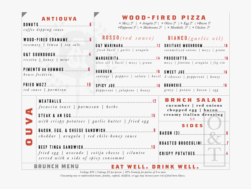 Alt Text - Oven And Tap Bentonville Arkansas Menu, HD Png Download