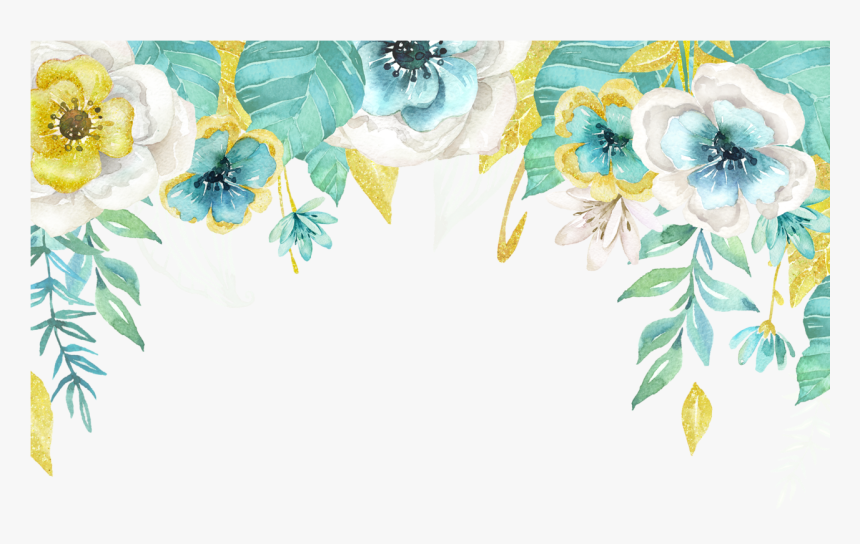 Transparent Free Boho Clipart - Flower Art Background, HD Png Download