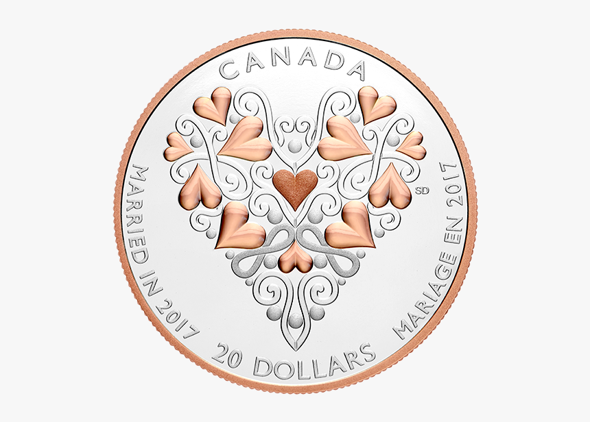 *best Wishes On Your Wedding Day - Wedding 2017 Coin, HD Png Download