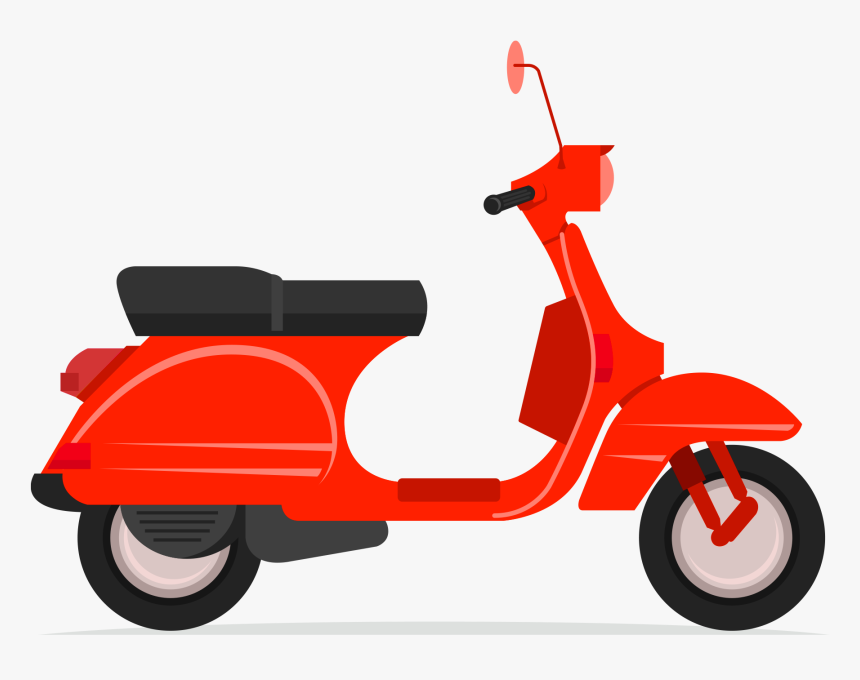 Scooter Clip Art Png, Transparent Png