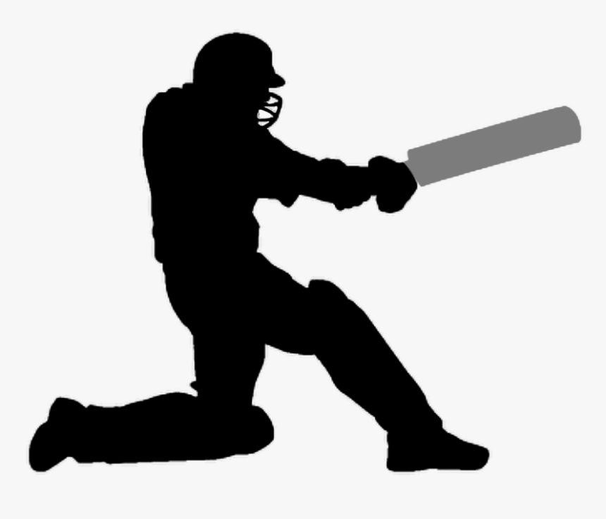 Clip Art Portable Network Graphics Papua New Guinea - Cricket Player Silhouette Png, Transparent Png