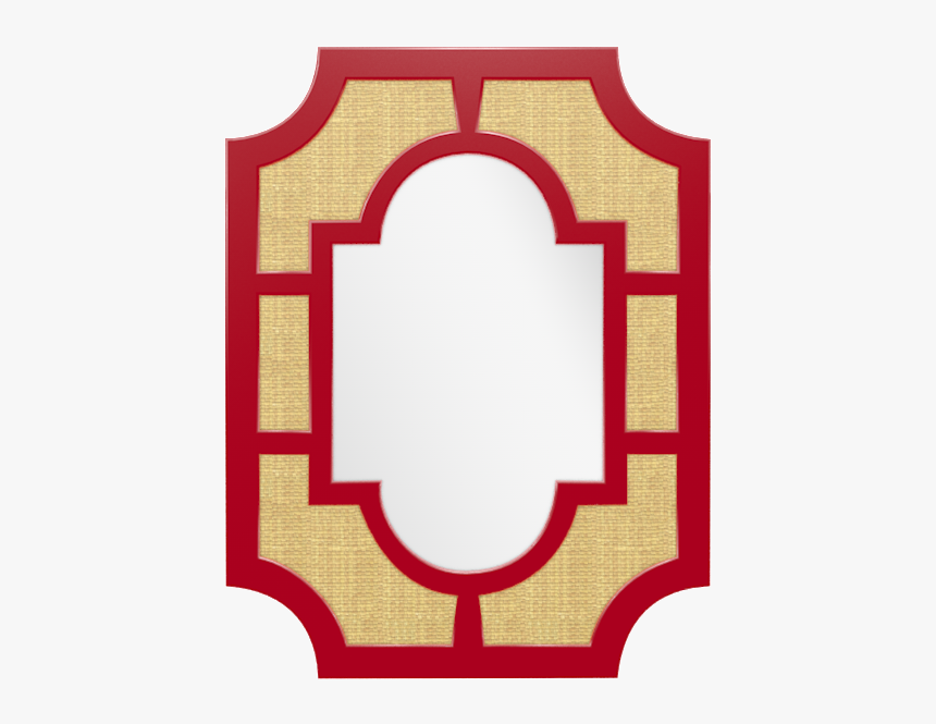 Kate And Laurel Hogan Wood Framed Mirror With Scallop, HD Png Download