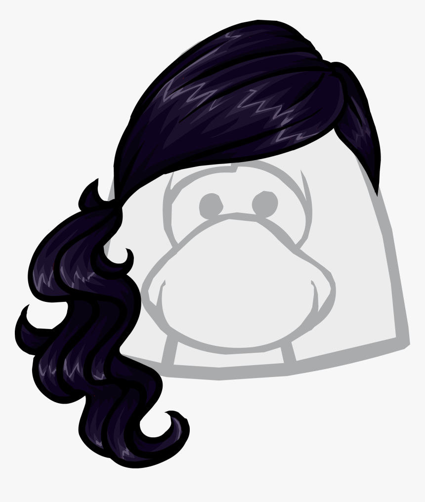 Club Penguin Wiki - Club Penguin Black Hat, HD Png Download