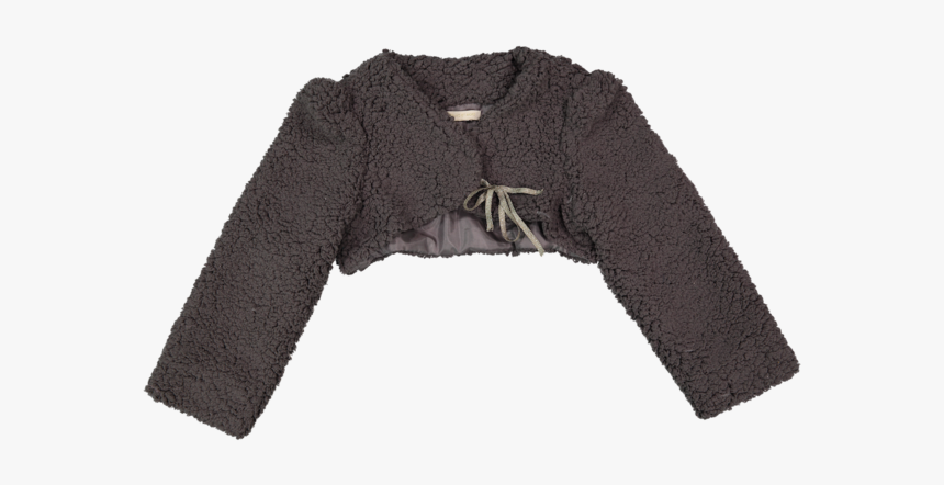 A-iris Bolero In Dark Gray - Cardigan, HD Png Download