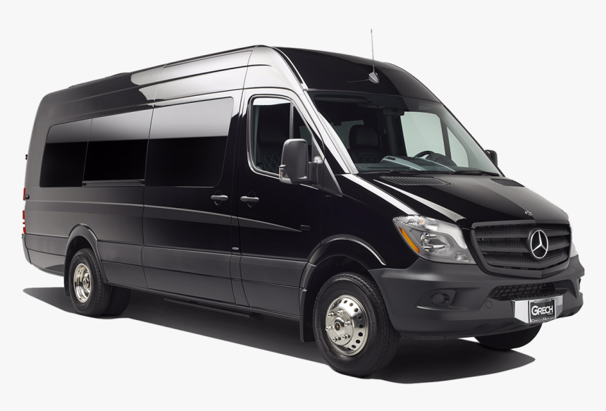 Mercedes Sprinter Black 2015, HD Png Download