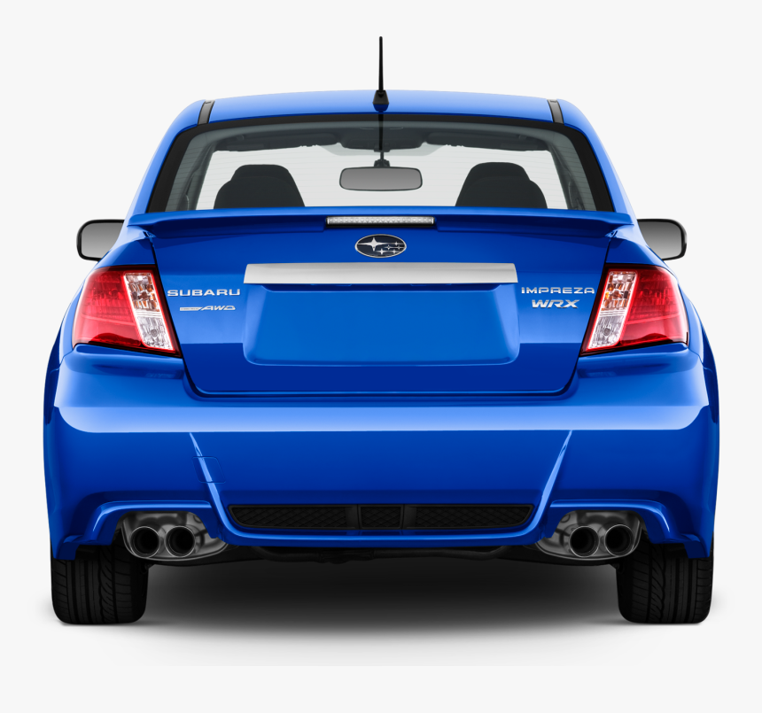 Transparent Sti Clipart - 2010 Subaru Impreza Wrx Rear, HD Png Download
