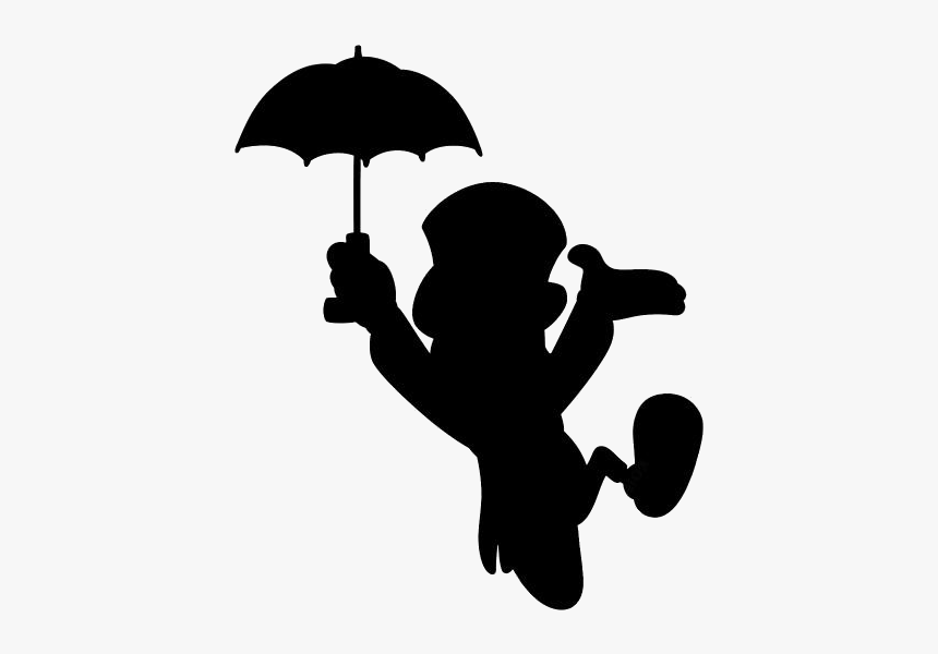 Jiminy Cricket Png Transparent Images - Jiminy Cricket Silhouette, Png Download