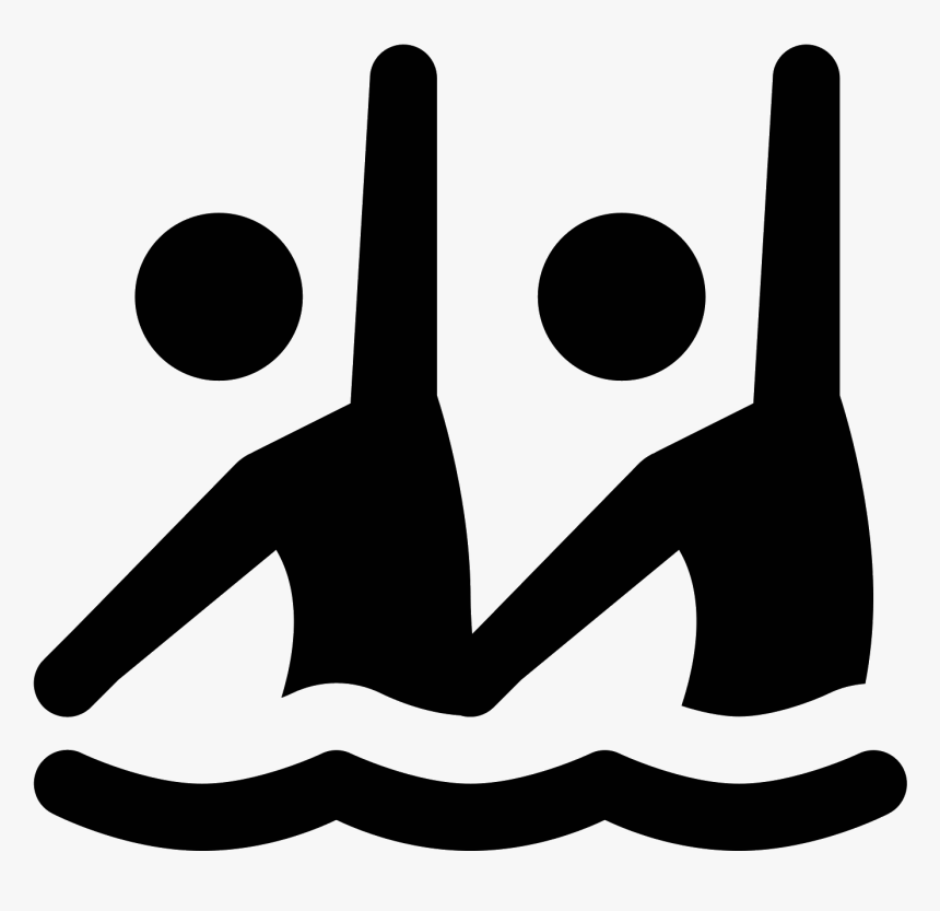 Synchronised Swimming Png - Synchronized Swimming Icon, Transparent Png