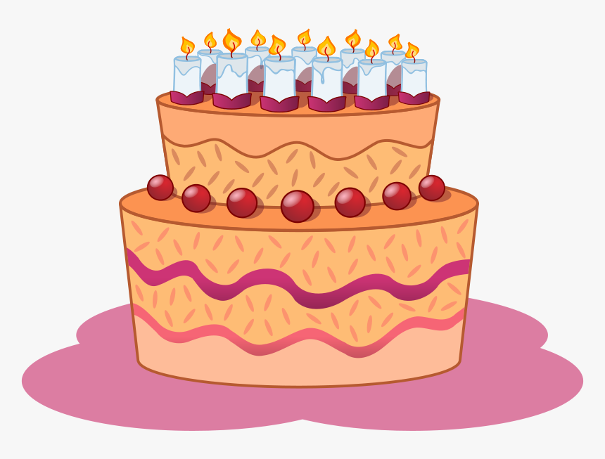 Torta De Cumpleaños - Gateau Clipart, HD Png Download