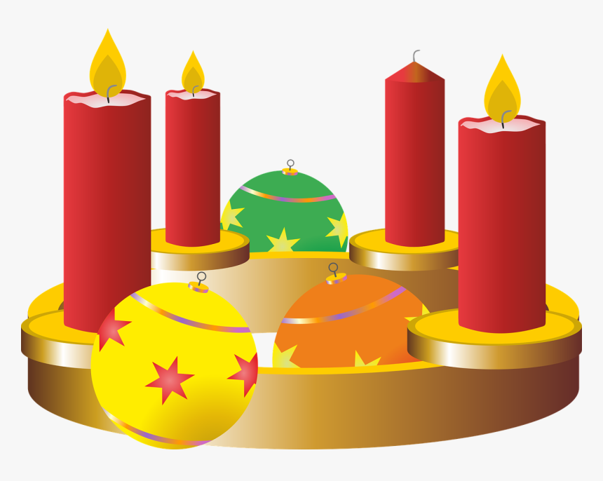 Candle Clipart Advent First, HD Png Download