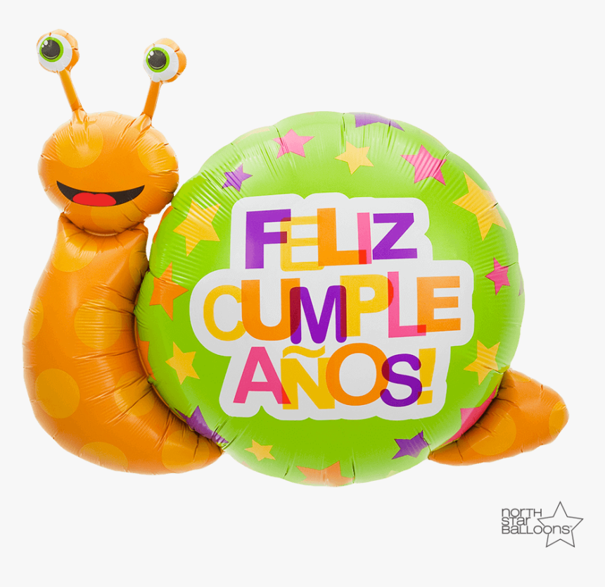 Feliz Cumpleaños Snail 41 In* , Png Download - Inflatable, Transparent Png