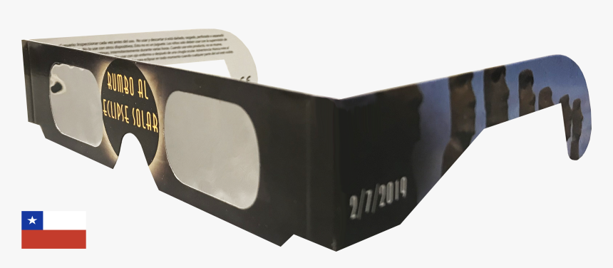 Chile Solar Sky Eclipse Glasses - Lentes Eclipse Solar 2019, HD Png Download