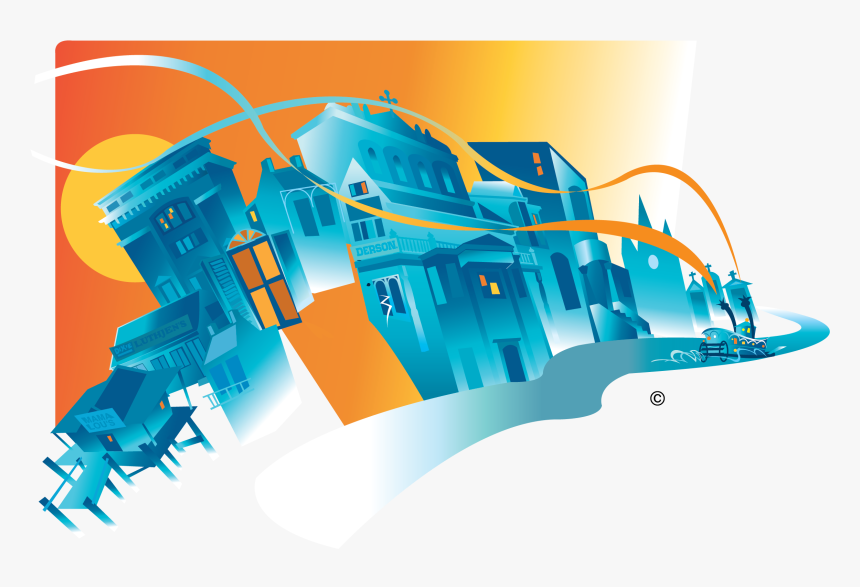Transparent Skyline Vector Png - Graphic Design, Png Download