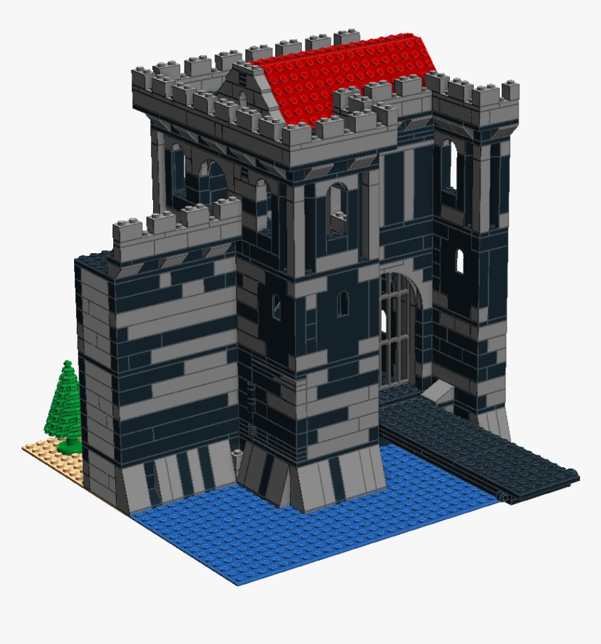 Clip Art S Castle Moc - Architecture, HD Png Download