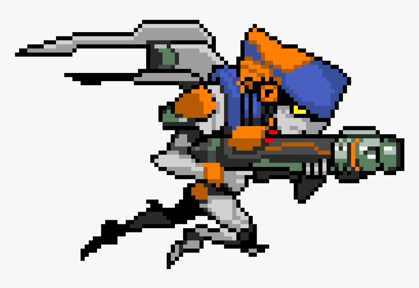 Overwatch Pharah Pixel Art Mechaqueen, HD Png Download