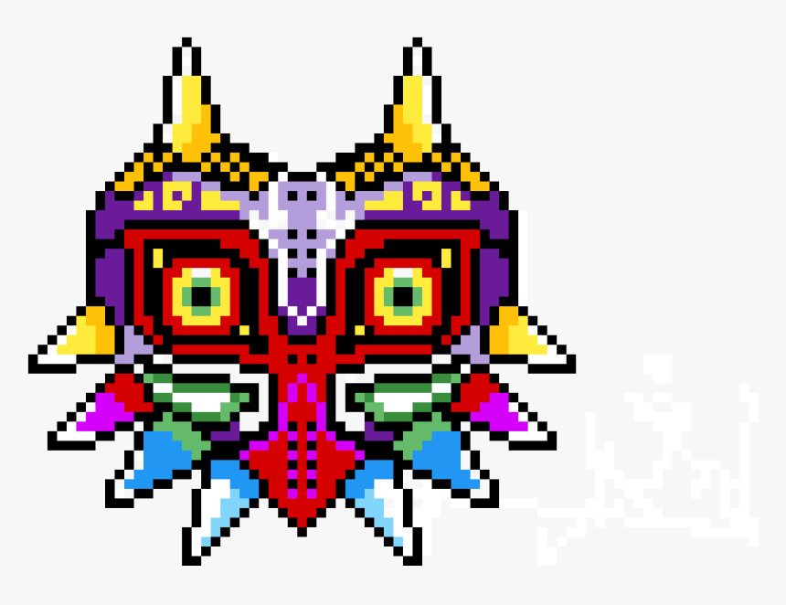 Pixel Art Zelda Majora's Mask, HD Png Download