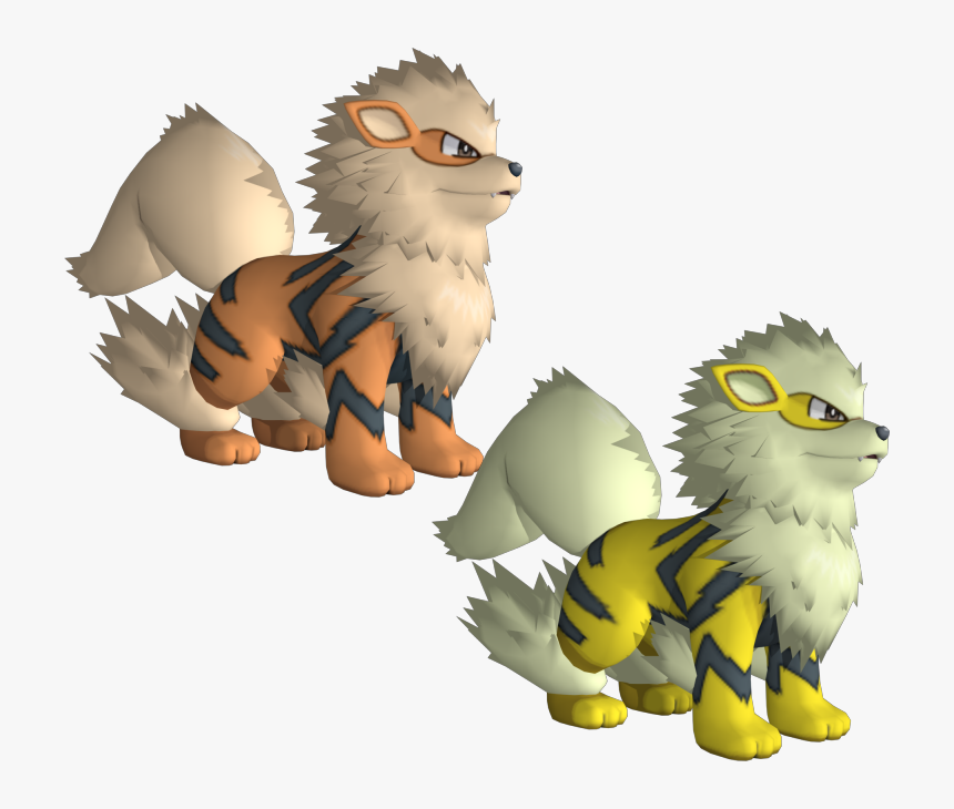 Download Zip Archive - Pokemon Arcanine 3d, HD Png Download