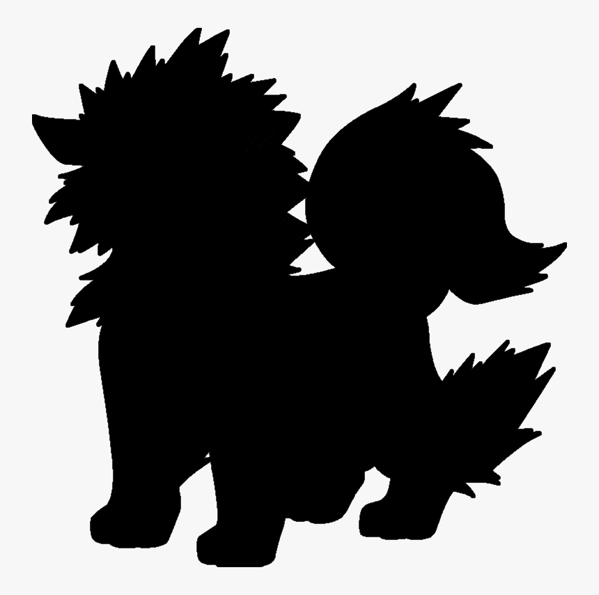 Arcanine Silhouette, HD Png Download