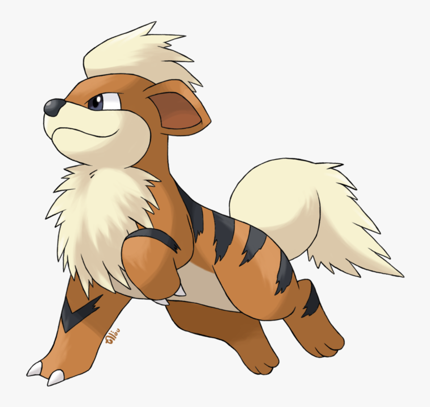 Caninos - Pokemon Growlithe, HD Png Download