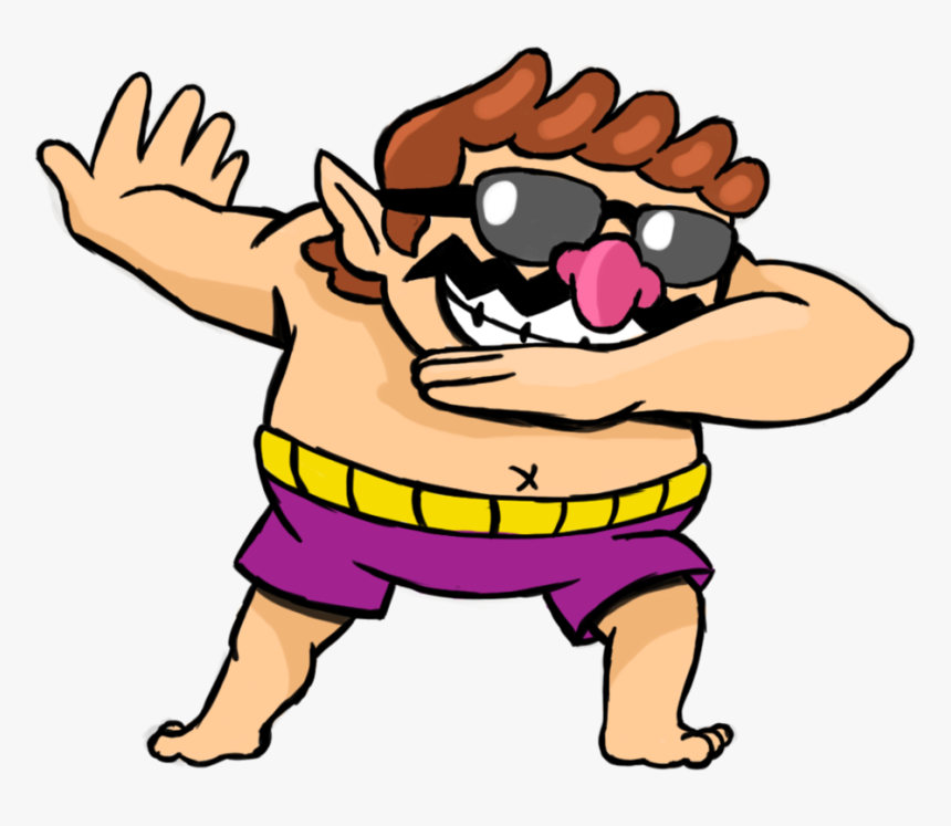Wario Dabbing, HD Png Download