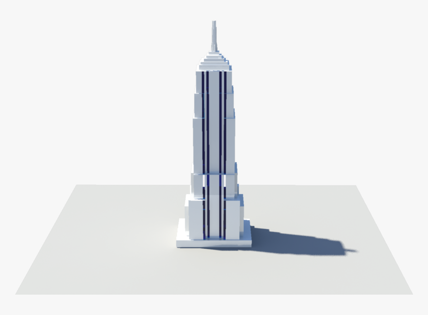 Transparent Empire State Building Clipart - Rocket, HD Png Download