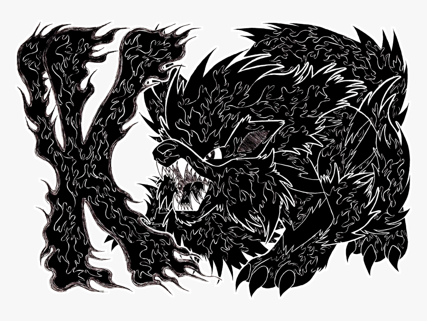 Arcanine Used Fire Blast By Luketheripper - Illustration, HD Png Download