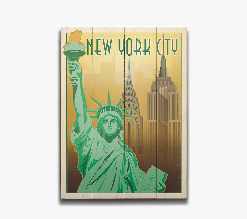 Vintage Travel Posters America, HD Png Download