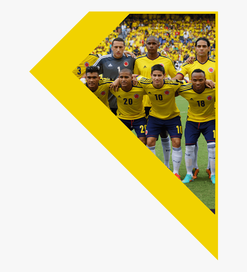 Jugadores Colombia Mundial 2014, HD Png Download