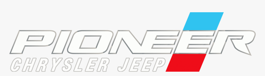 Pioneer Chrysler Jeep Header Logo - Sign, HD Png Download