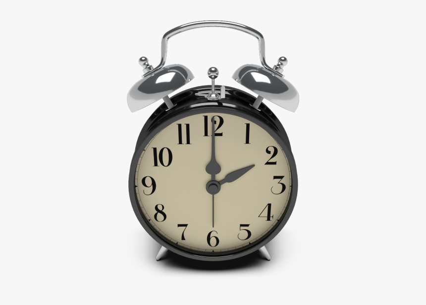 3d Alarm Clock Png, Transparent Png