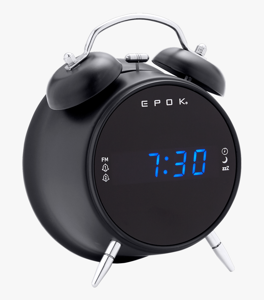 Dual Alarm Clock Rr90epokn Epok® Bigben - Bigben Interactive My Digital Alarm Clock Alarm Clock, HD Png Download
