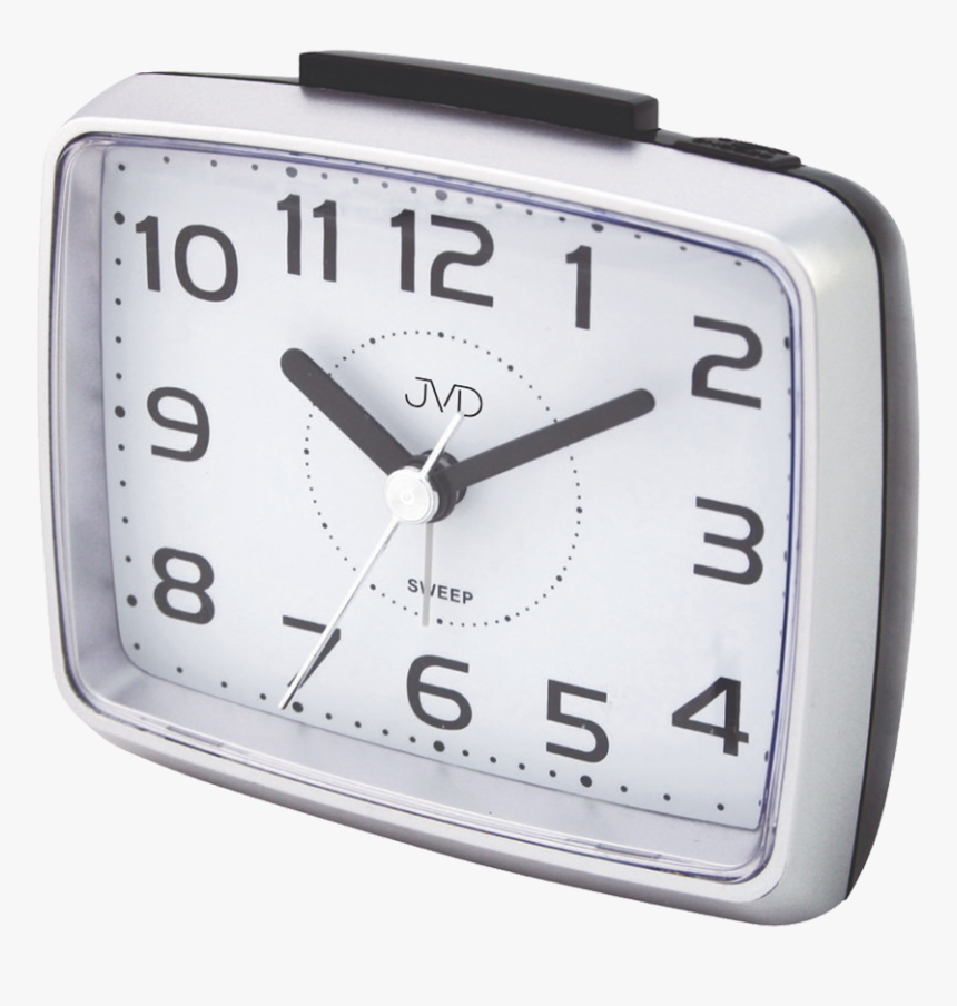 Alarm Clock Jvd Srp879 - Reveil Silencieux Bayard Eclairage Bleu Courbe, HD Png Download
