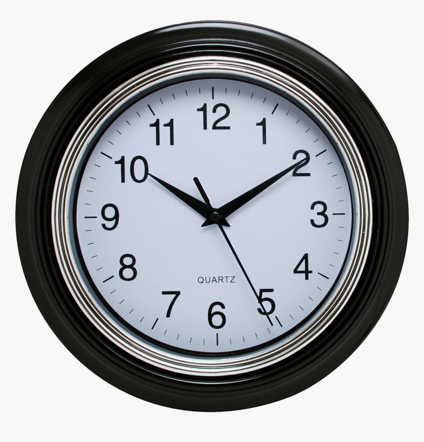 Alarm-clock - Black Clock Hd Png, Transparent Png