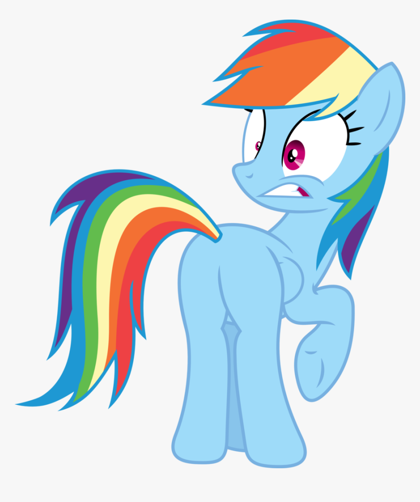 Transparent Looking Back Clipart - My Little Pony L Amicizia, HD Png Download