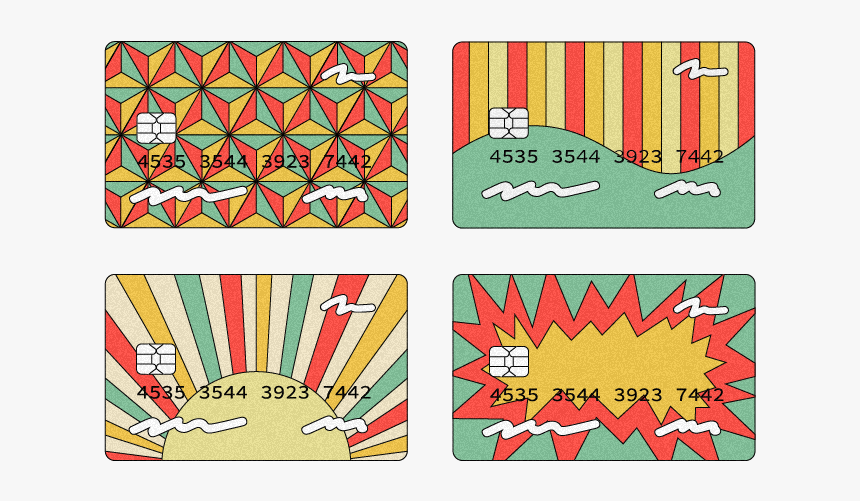 Retro Credit - Graphic Design, HD Png Download