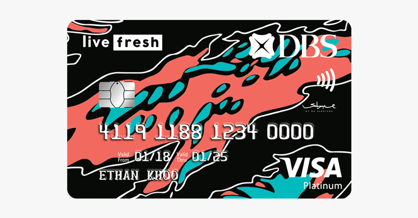 Dbs Live Fresh Card, HD Png Download