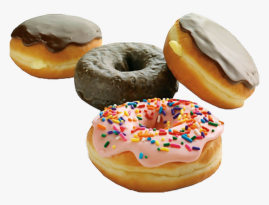 #donut #cute #candy #color #eatfood #tumblr #sticker - Foods In High Sugar, HD Png Download
