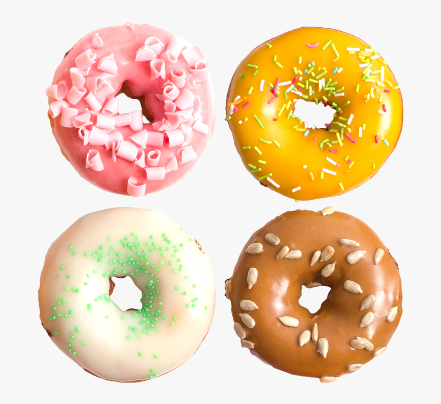 Doughnut Coffee Diet Drink Food Eating - Food That Not Good For Teeth, HD Png Download