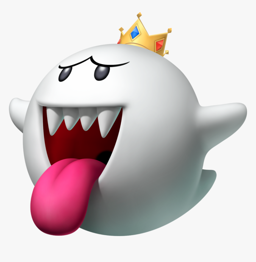 King Boo Png - Super Mario King Boo, Transparent Png